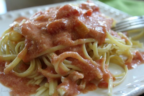 Tomato Alfredo Sauce Recipe