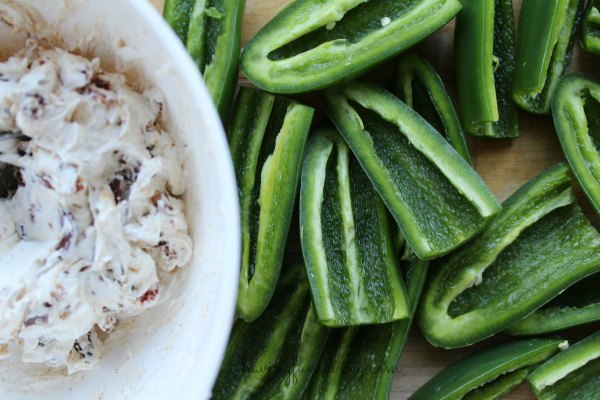 Stuffed Jalapenos with Bacon and Cream Cheese