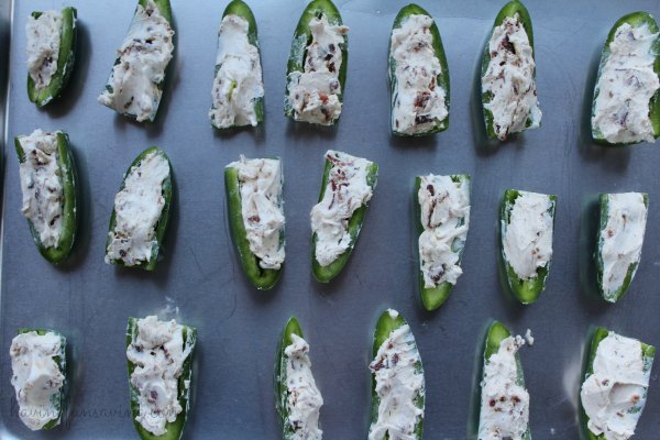 Tasty Jalapenos with Bacon and Cream Cheese