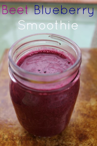 Beet Blueberry Smoothie