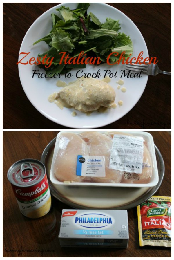 Easy Zesty Italian Chicken 