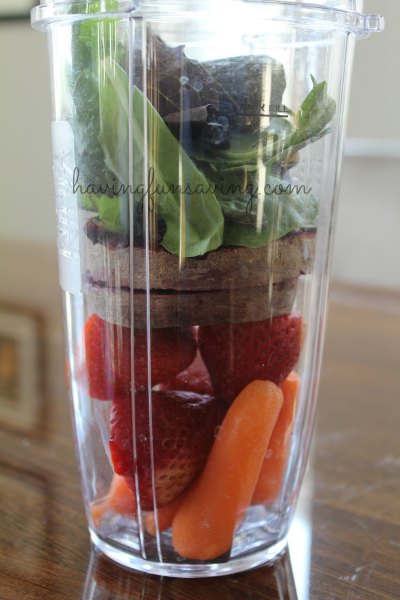 Beet Carrot Strawberry Protein Smoothie 