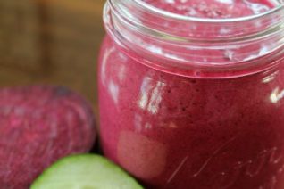 Beet Cucumber Apple Smoothie