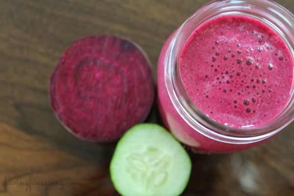 Beet Cucumber Apple Smoothie