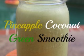 Pineapple Coconut Green Smoothie Recipe