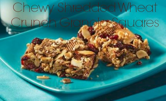Chewy Shredded Wheat Crunch Granola Squares Recipe