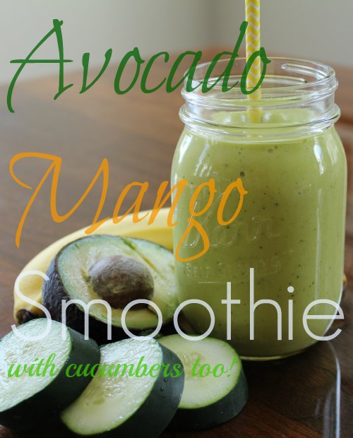 Avocado Mango Smoothie 