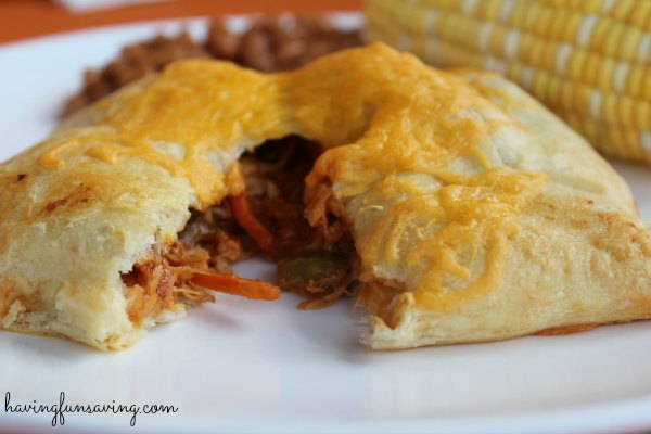 BBQ Chicken Pockets Recipe on Food Wine Sunshine