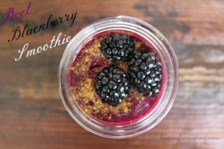 Beet Blackberry Smoothie