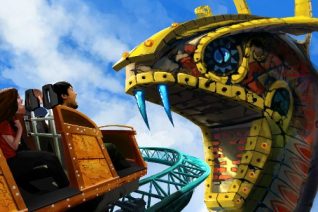 Cobra's Curse Ride at Busch Gardens Tampa