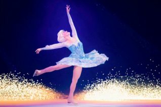 Elsa Skating at Frozen on Ice