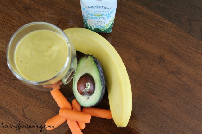 Avocado Banana Carrot Smoothie