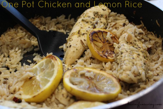 One Pot Chicken and Lemon Rice