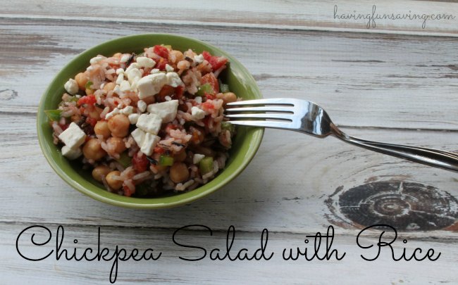 Chickpea Salad with Rice Recipe