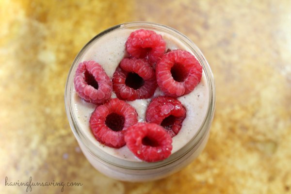 Raspberry Cucumber Smoothie