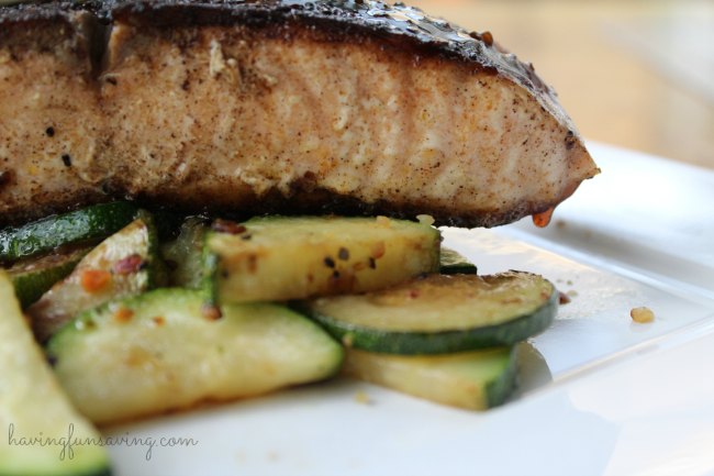 How to make Blackened Salmon with Maple Reduction