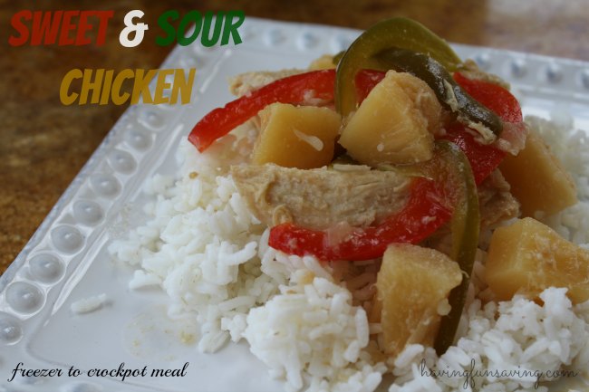 Slow Cooker Sweet and Sour Chicken 