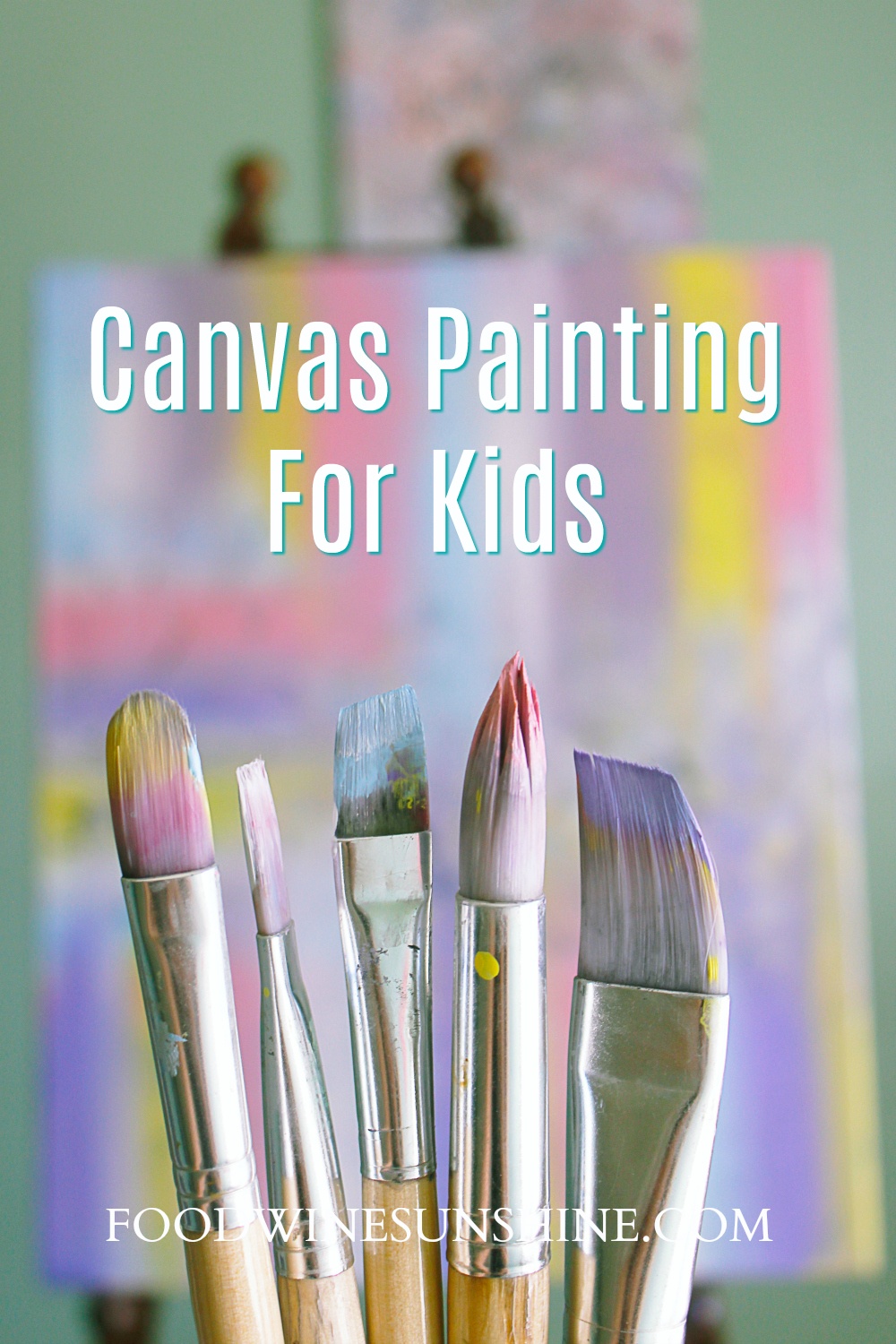 How To Canvas Paint For Kids