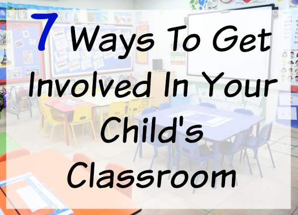 Ways to get involved in the classroom