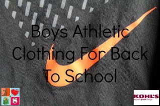 Boys Athletic Clothing For Back To School