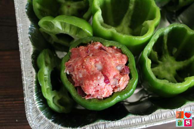 Easy Slow Cooker Stuffed Peppers 