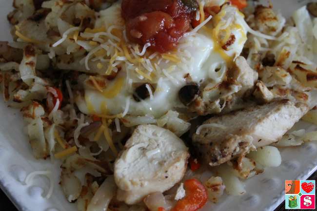 Easy Chicken Breakfast Skillet Recipe