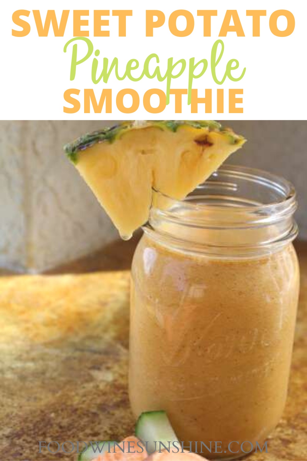 best sweet potato pineapple smoothie