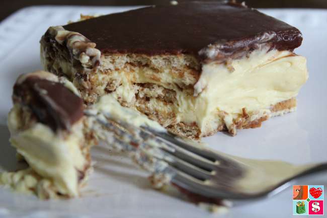 No Bake Eclair Cake 