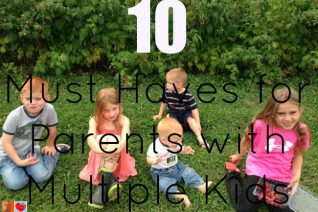 10 Must Haves for Parents with Multiple Kids