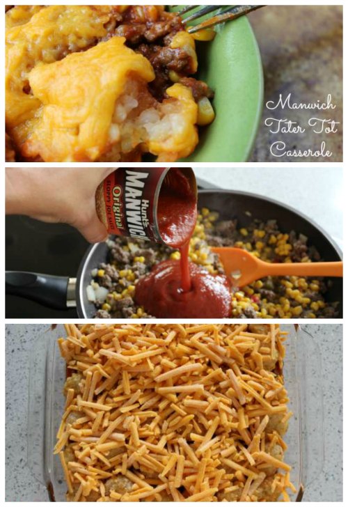 Manwich Tater Tot Casserole Recipe