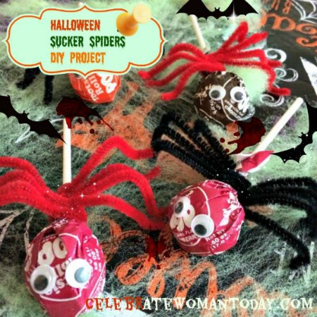 Halloween Spiders craft