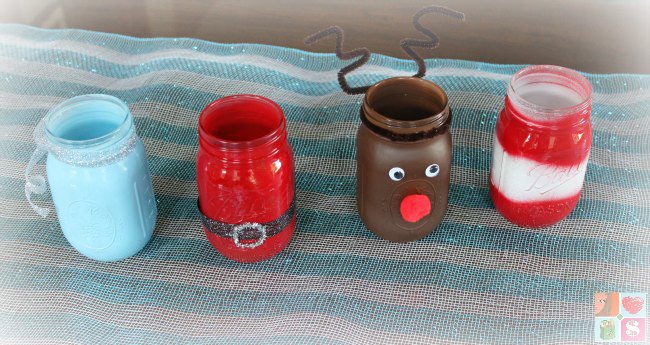 DIY Santa Jars