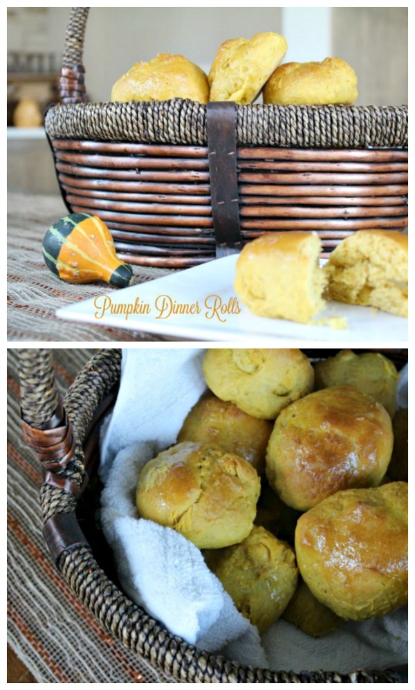 Delicious Honey Butter Pumpkin Dinner Rolls