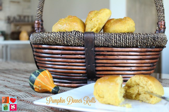 Pumpkin Dinner Rolls Recipe