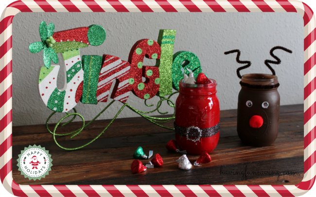 DIY Santa Mason Jars