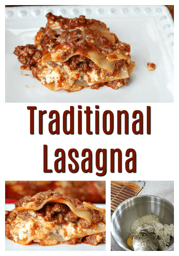 Easiest Traditional Lasagna 