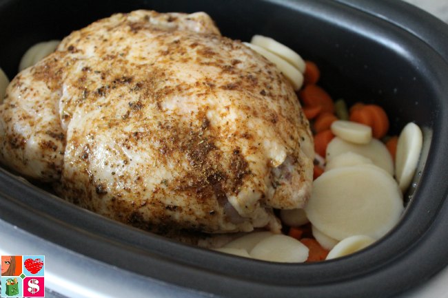 How to cook whole chicken in slow cooker