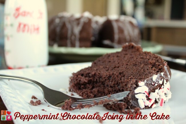 Peppermint Chocolate Icing in the Cake Recipe on Food Wine Sunshine