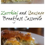 Zucchini and Sausage Breakfast Casserole