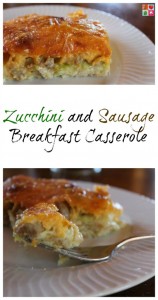 Zucchini and Sausage Breakfast Casserole Recipe on Food Wine Sunshine