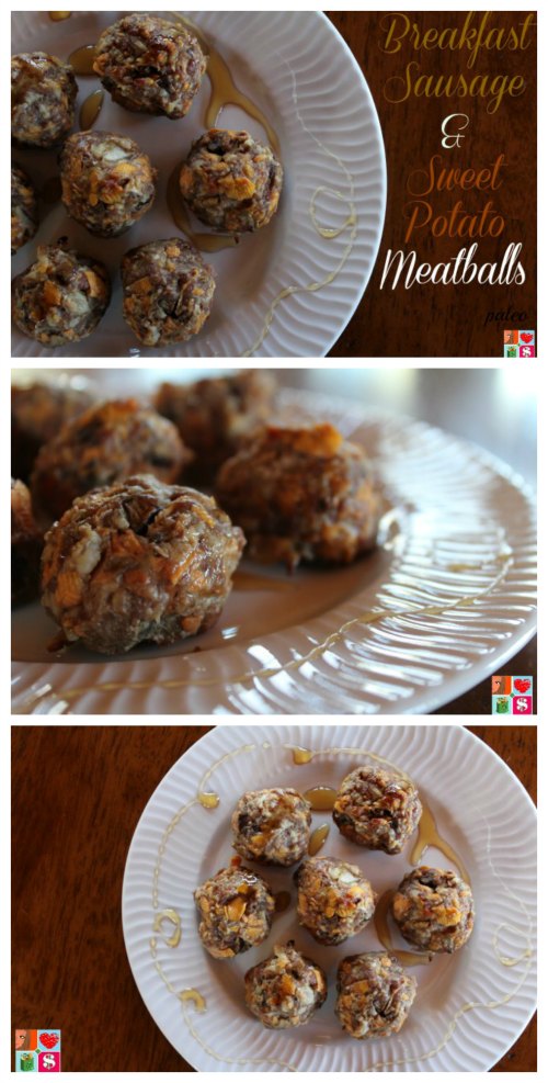 Tasty Breakfast Sausage and Sweet Potato Meatballs 