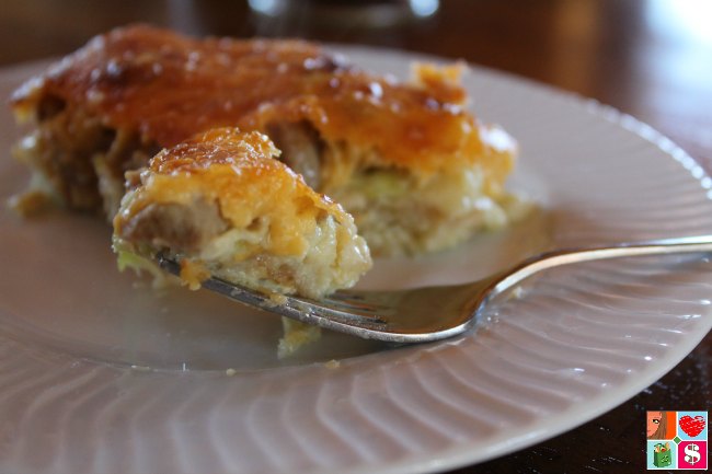 Zucchini and Sausage Breakfast Casserole