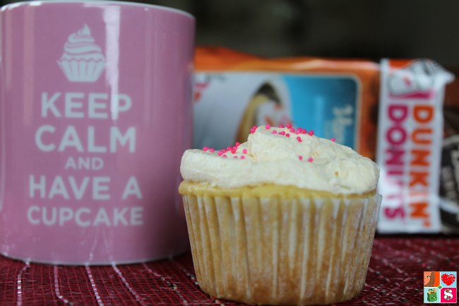 Blended Vanilla Cupcake Coffee Recipe - Low Calorie