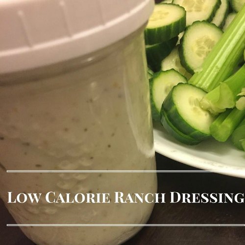 Low Calorie Ranch Dressing Recipe #12DaysOf Low Calorie Ranch Dressing Recipe