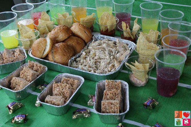 Make A Snack Stadium For Game Day