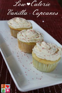 Low Calorie Vanilla Cupcakes Recipe