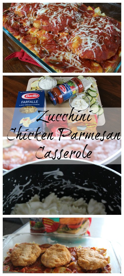 Zucchini Chicken Parmesan Casserole Recipe on Food Wine Sunshine