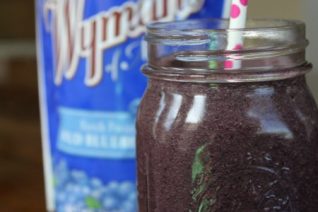 Blueberry Superfood Antioxidant Smoothie on Food Wine Sunshine and Cooking