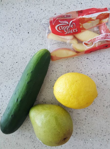 Healthy Apple Cucumber Pear Salad