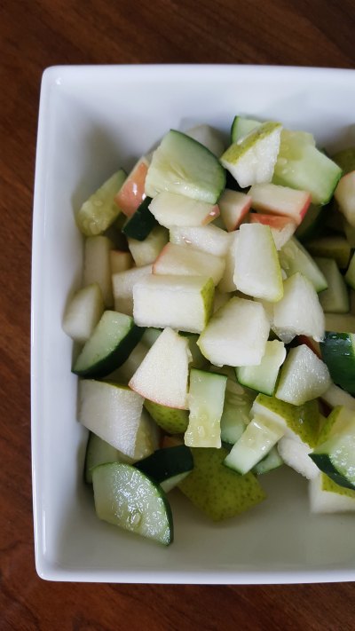 Apple Cucumber Pear Salad Recipe